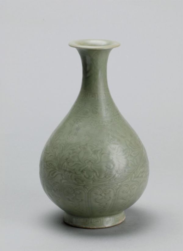 明代· 龙泉窑玉壶春瓶（安徽博物院） - 考古网
