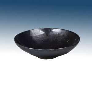 宋代 · 黑釉“油滴”碗（陕西历史博物馆）